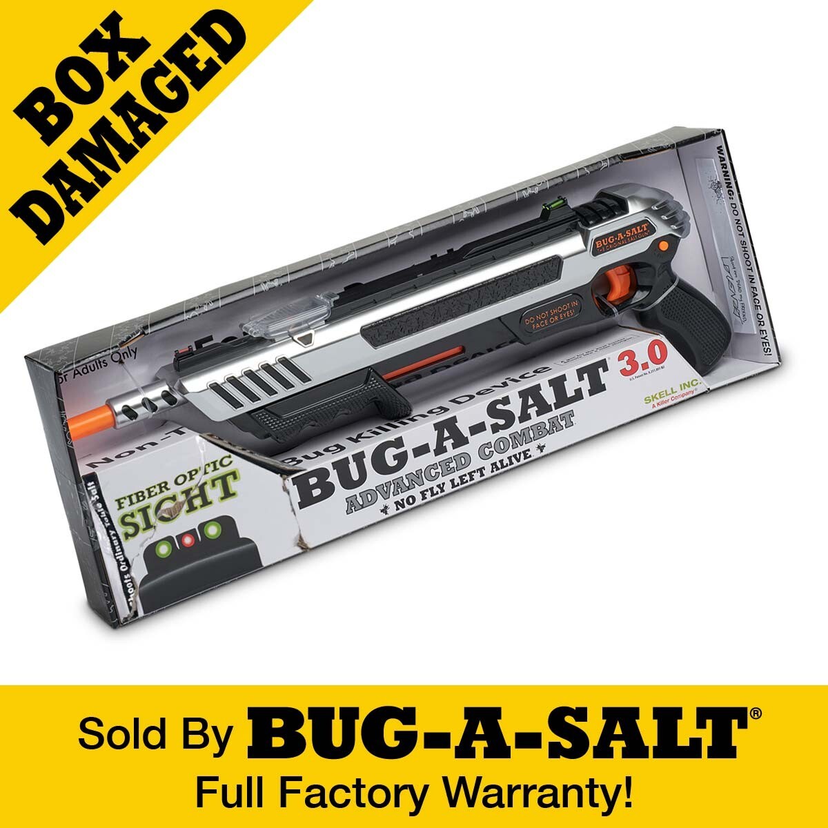 Damaged Box BUG-A-SALT Advanced Combat Fiber Optic 3.0