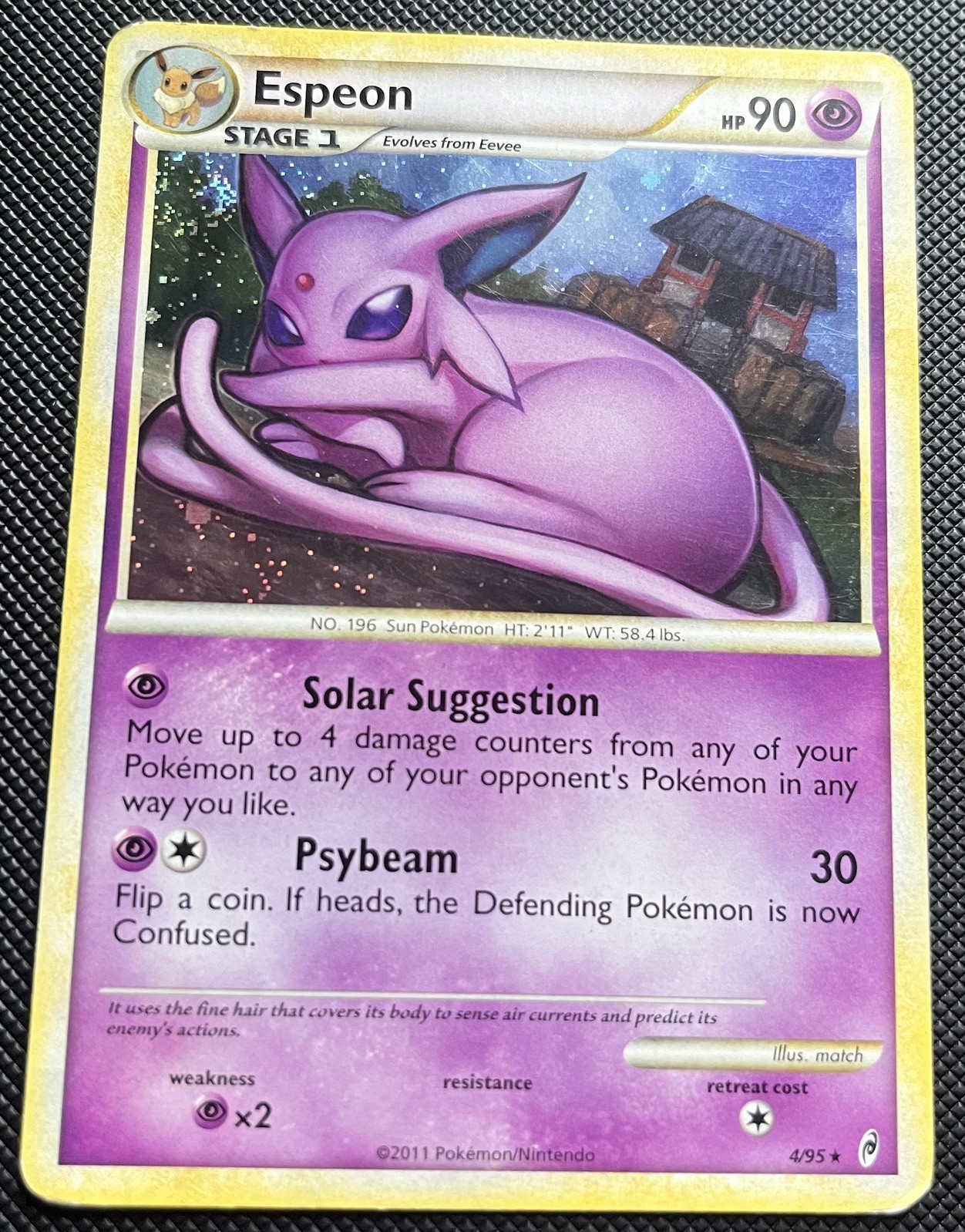 Pokémon TCG Holo Rare Espeon 4/95 Call Of Legends Lightly Played Pokémon TCG Holo Rare Espeon 4/95 Call Of Legends Lightly Played