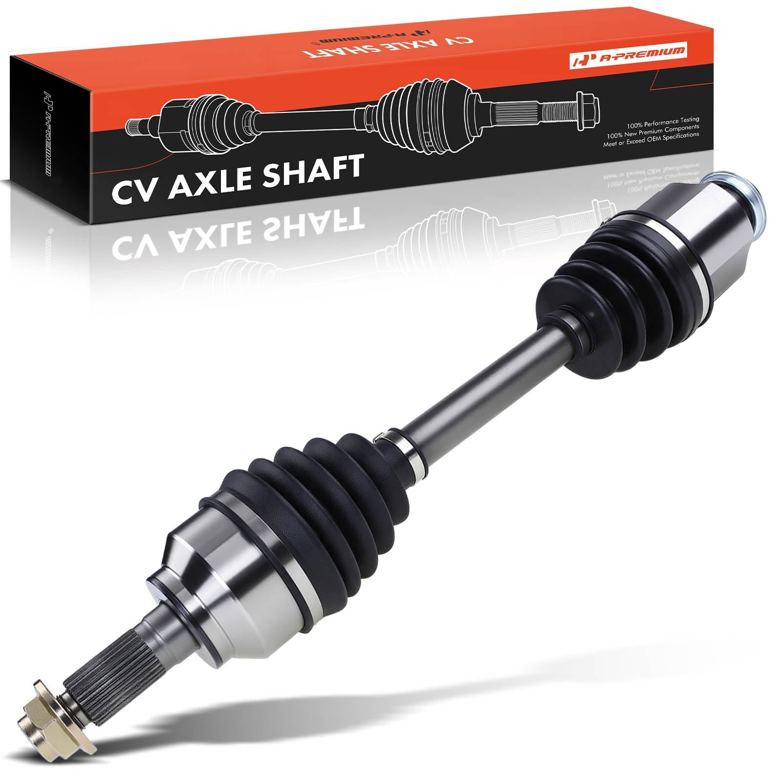 A-Premium Front Right Passenger Side CV Axle Shaft Assembly Compatible with