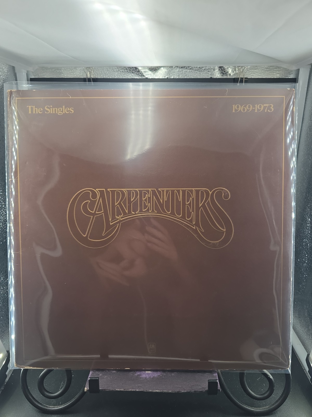 Carpenters The Singles 1969-1973 LP A&M SP-3601 SM Press Conservative VG/VG 