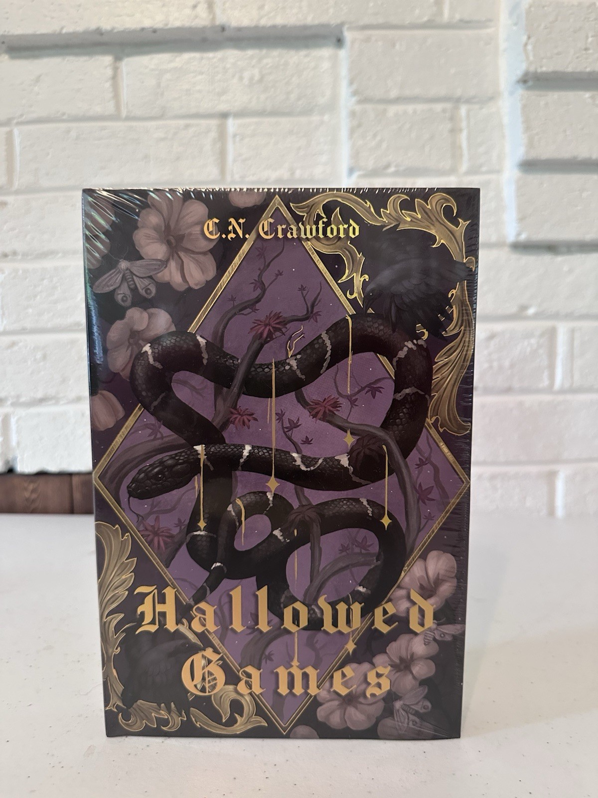 Hallowed Games by C.N. Crawford SIGNED  (Bookish Box Luxe Edition) 