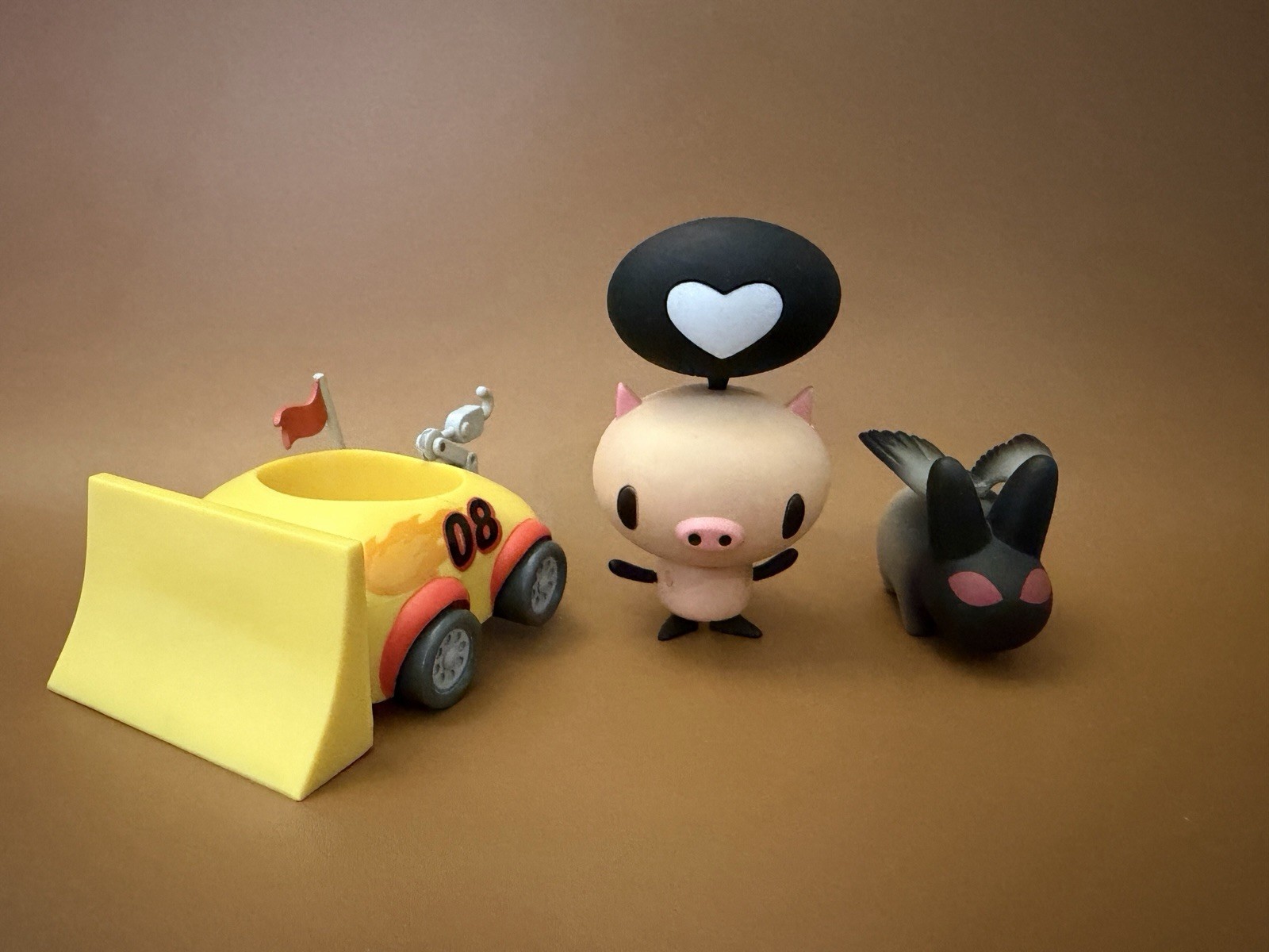 Kidrobot Vintage Vinyl Figures Lot of 3 Kidrobot Vintage Vinyl Figures Lot of 3