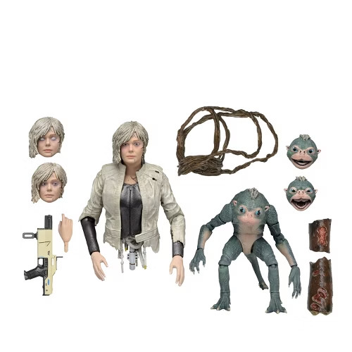 NECA Predator Badlands Ultimate Thia and Bud Action Figure - 7