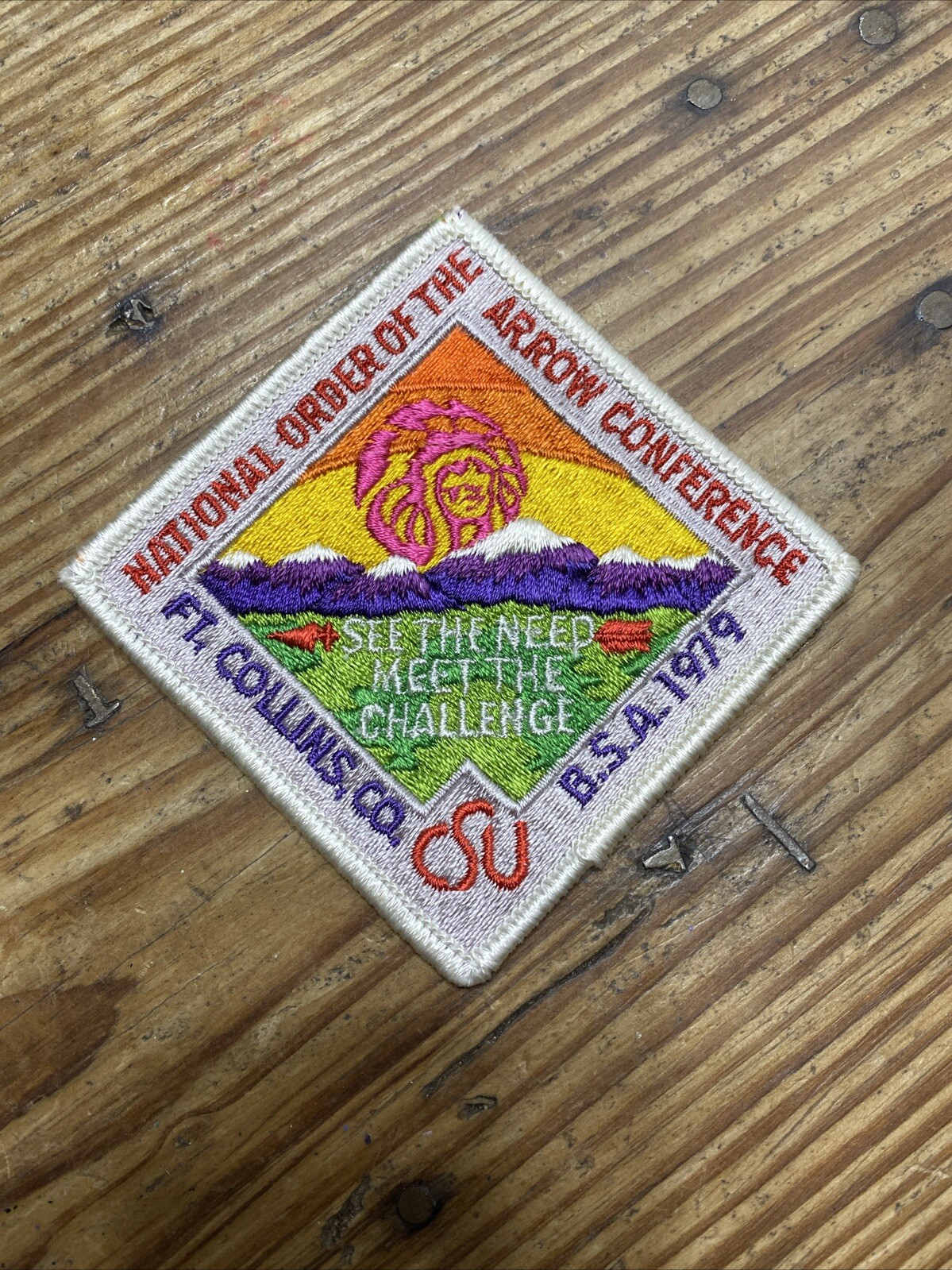 NOAC Fort Collins Colorado 1979 Boy Scouts Of America Patch