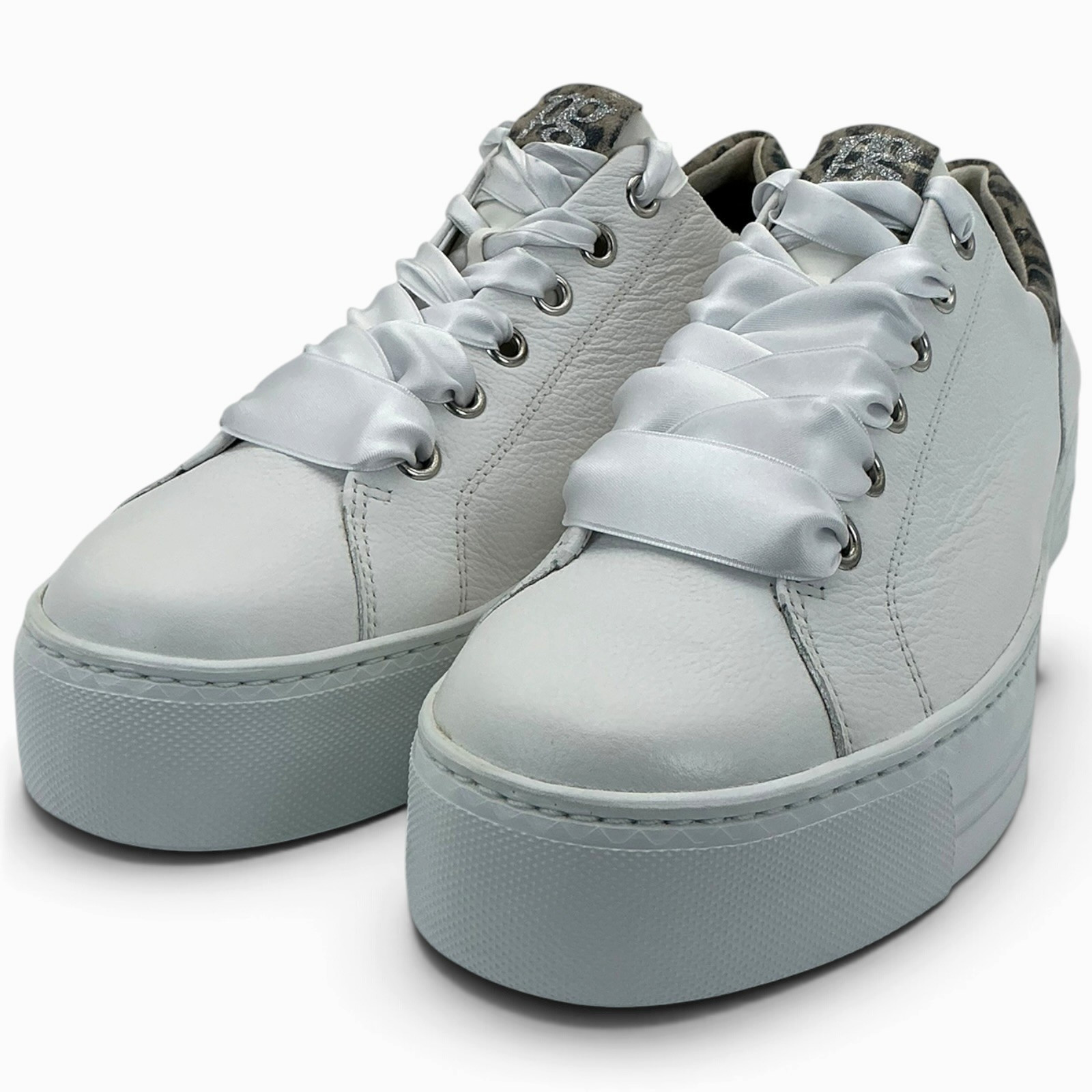 Paul Green Blakely Sport Women\'s Size 11 US White Leather Sneakers