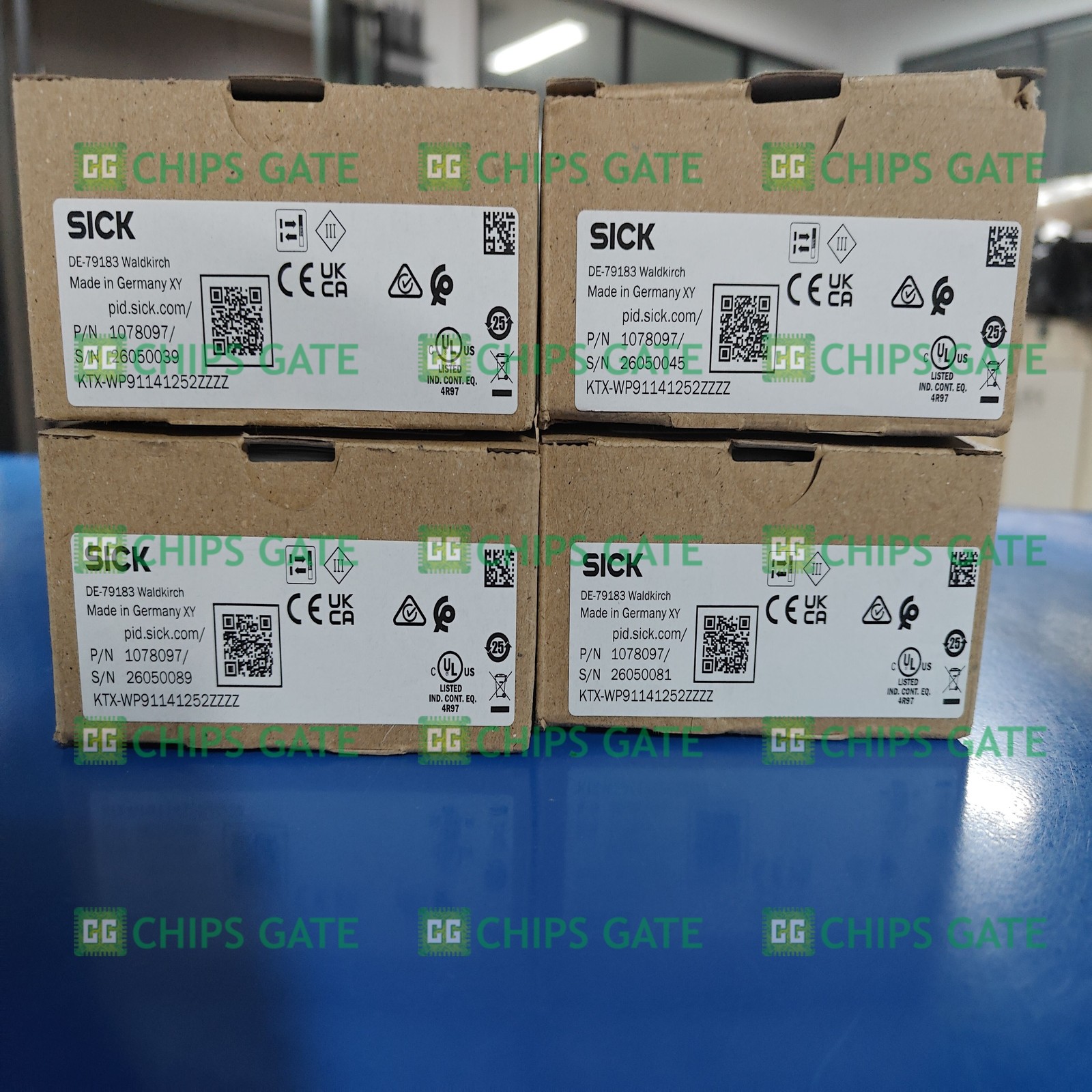 NEW SICK KTX-WP91141252ZZZZ 1078097 Color code sensor