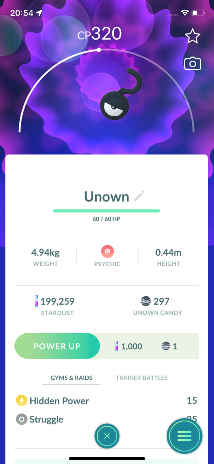 Pokemon - #201 Unown ?  Same Day Shippment or Next Day Guaranteed  Go