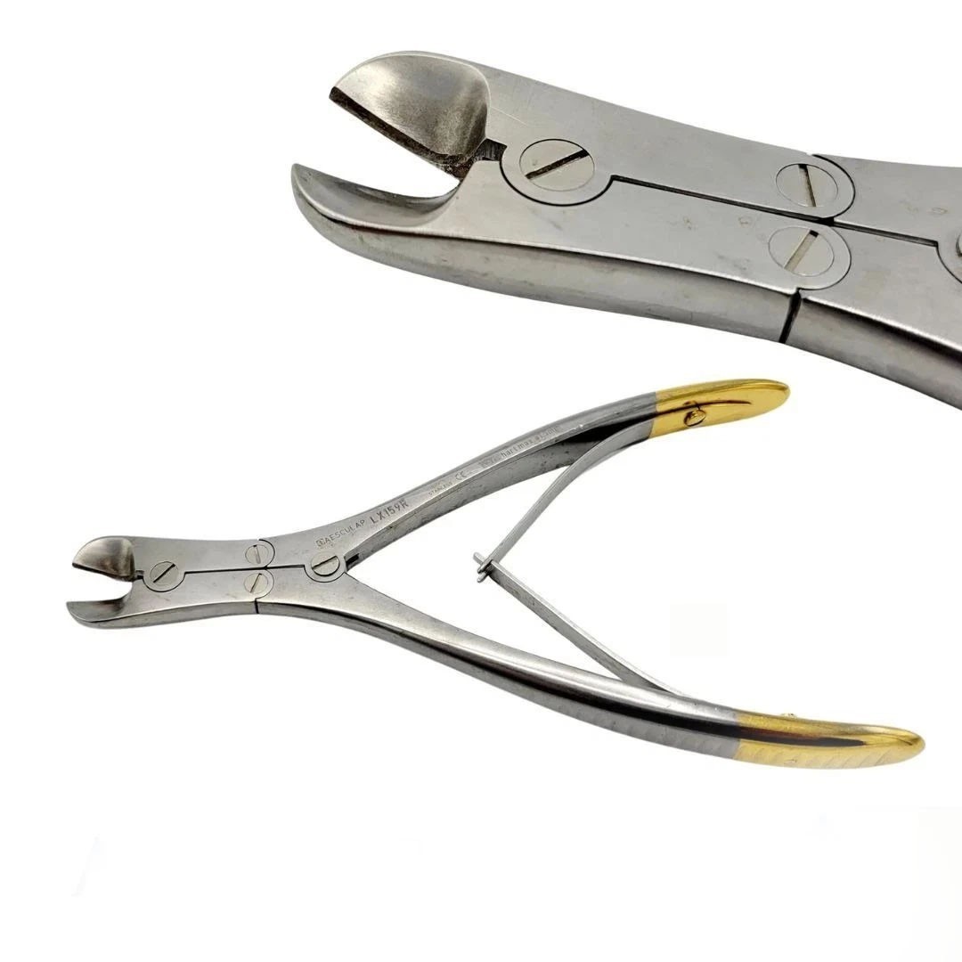Aesculap LX159R TC Cutting Forceps 1.5mm up to 2.0mm Orthopedic 6-7/8\