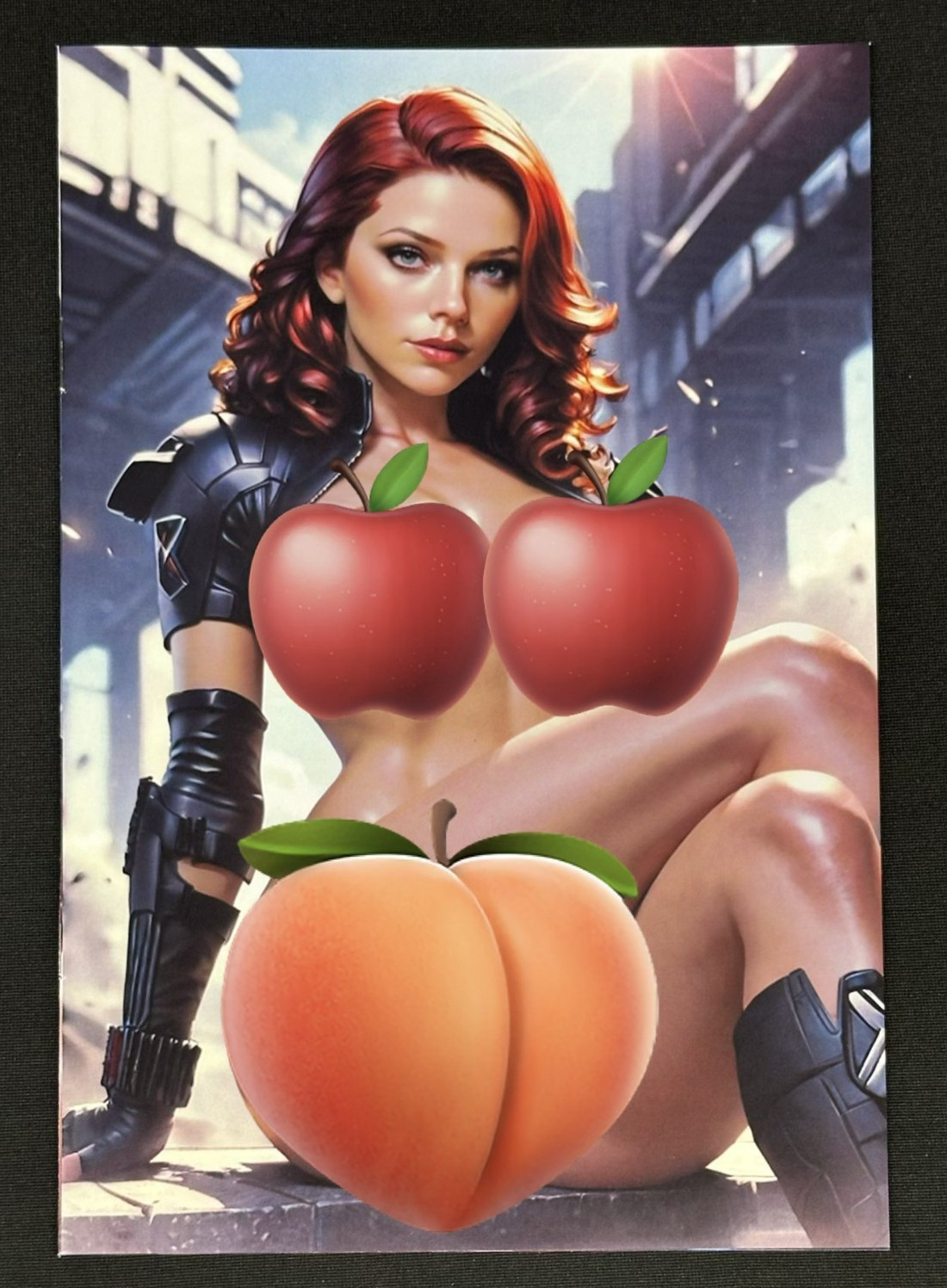 Keys comics Black Widow Marvel Virgin full Naughty ltd 100 NM+