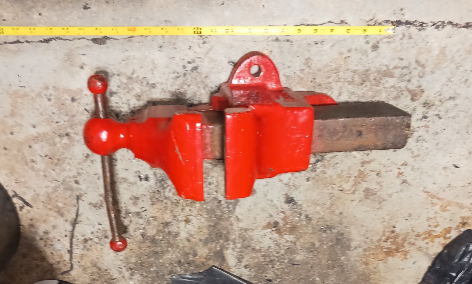 Bench Vise Antique Reed Tradesman 4.5 Jaws Vice Anvil Tool