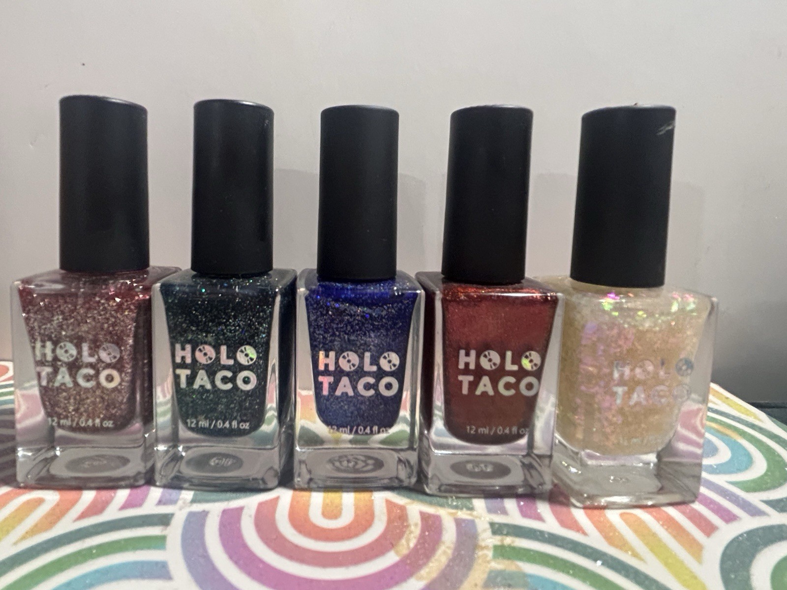 Holo Taco RETIRED SHADE BUNDLE: GLITTER, MAGNETIC & METALLIC SHADES (+Topper) Holo Taco RETIRED SHADE BUNDLE: GLITTER, MAGNETIC & METALLIC SHADES (+Topper)