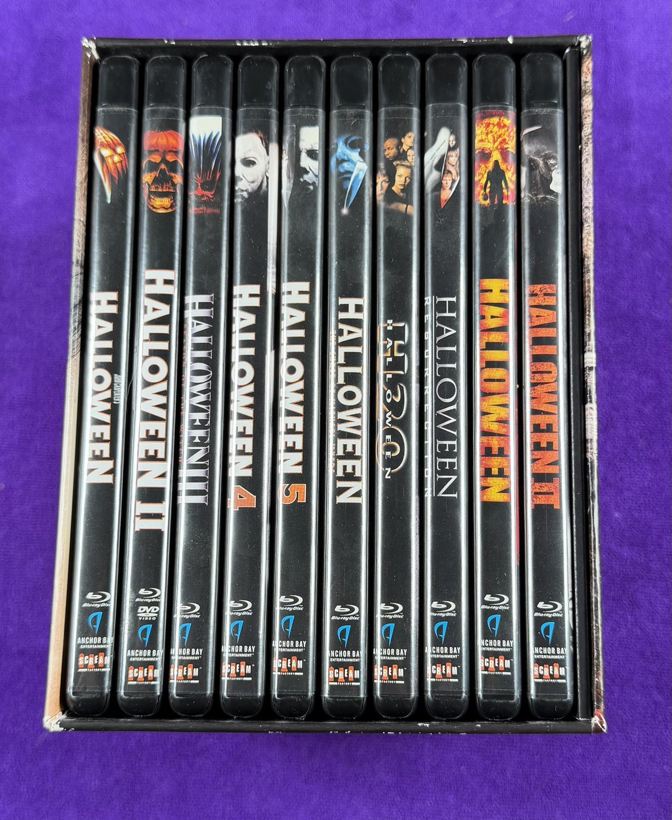 HALLOWEEN: The Complete Collection 15-Disc Deluxe Edition Blu-Ray Set HALLOWEEN: The Complete Collection 15-Disc Deluxe Edition Blu-Ray Set