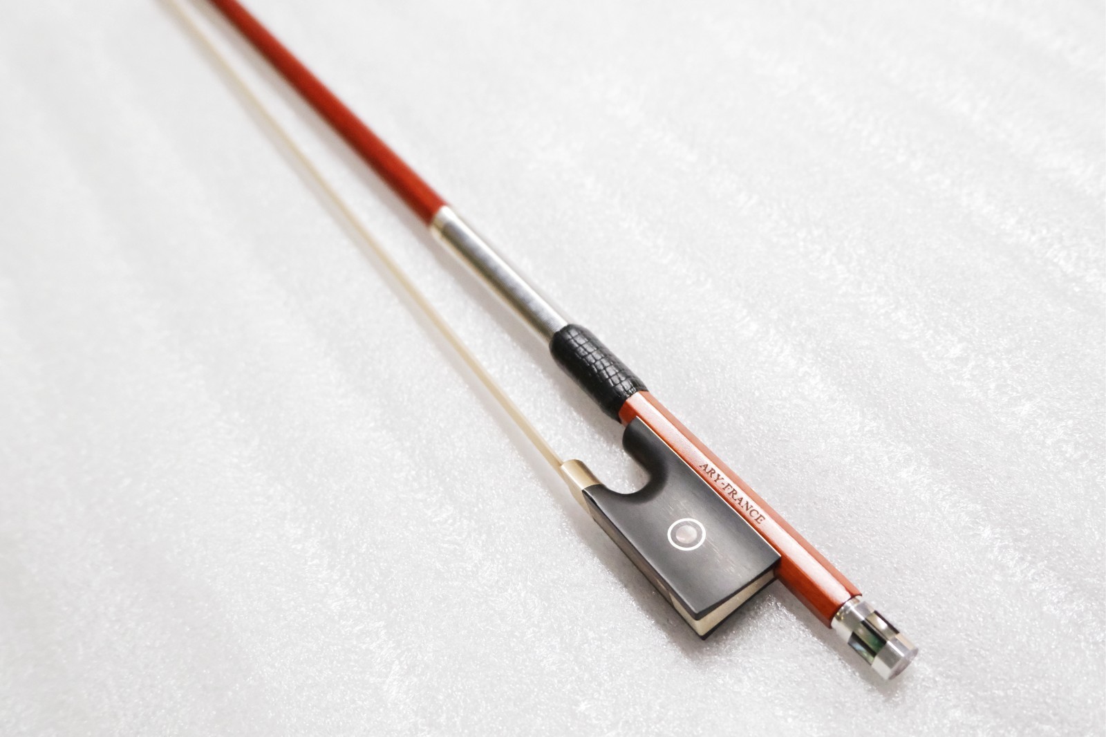Ary France 4/4Size High Grade Violin Bow-pernambuco wood+sterling silver fitting