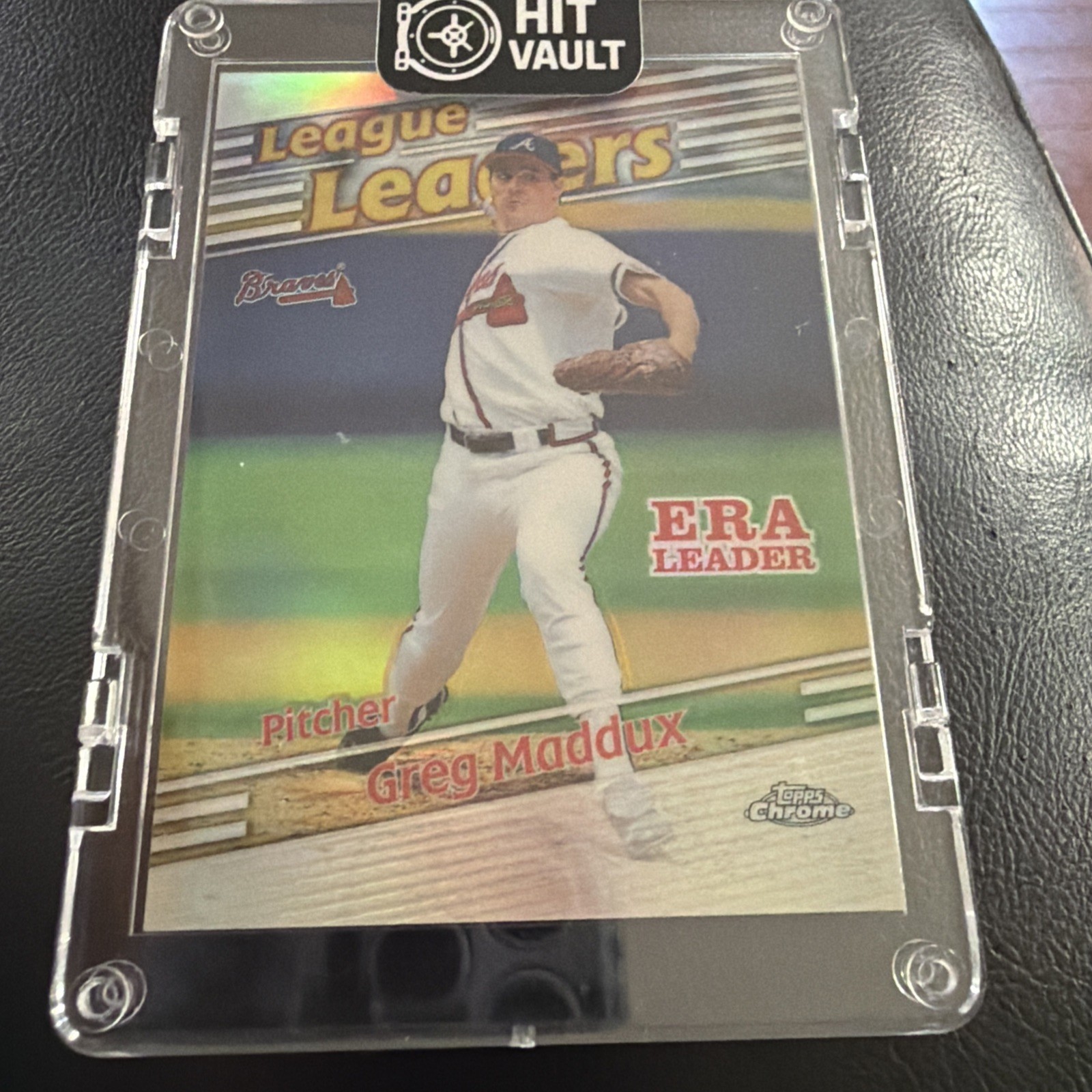 1999 Topps Chrome - League Leaders Greg Maddux #231 Refractor 1999 Topps Chrome - League Leaders Greg Maddux #231 Refractor