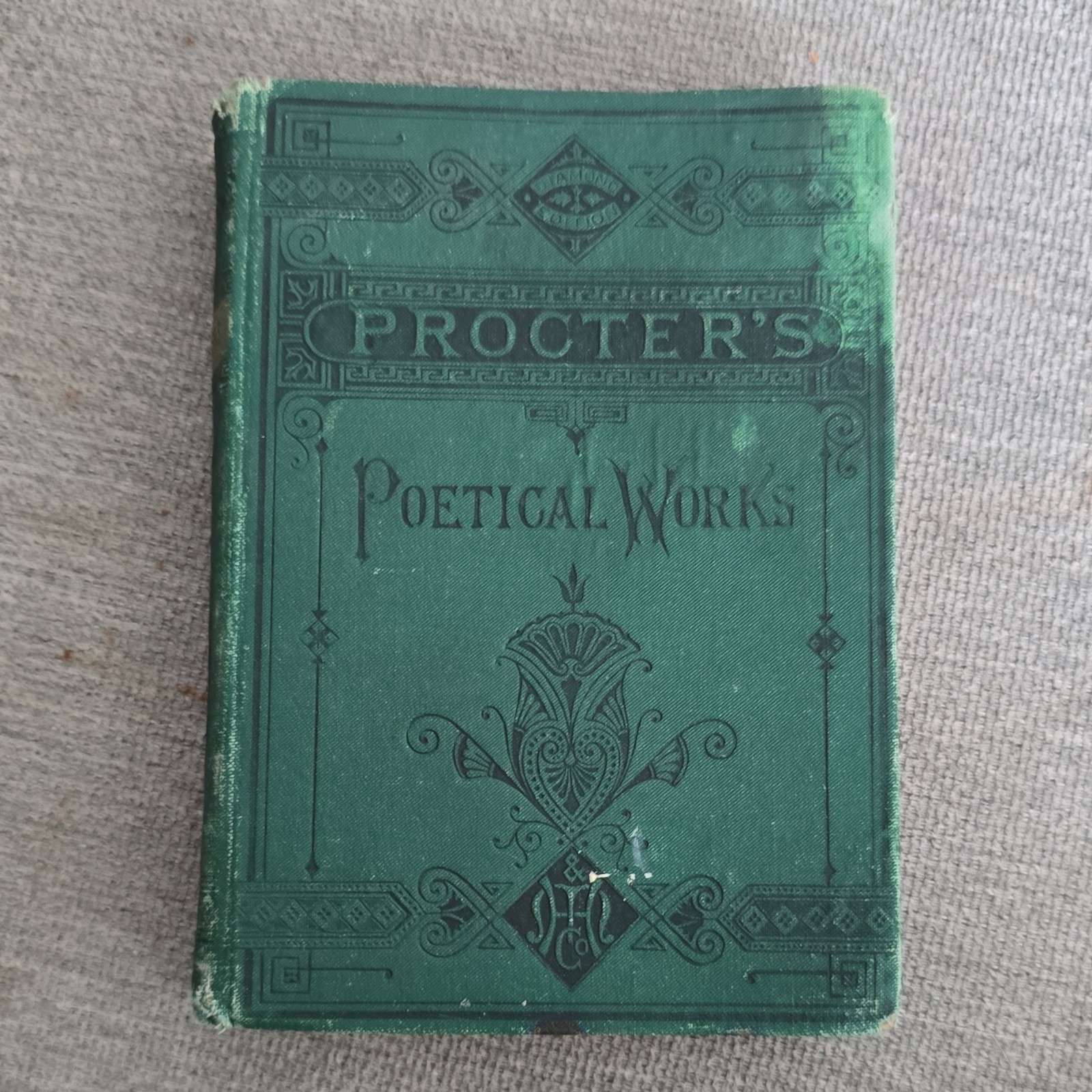Adelaide A. Procter Poems Complete Edition 1881 Houghton Mifflin Boston HC