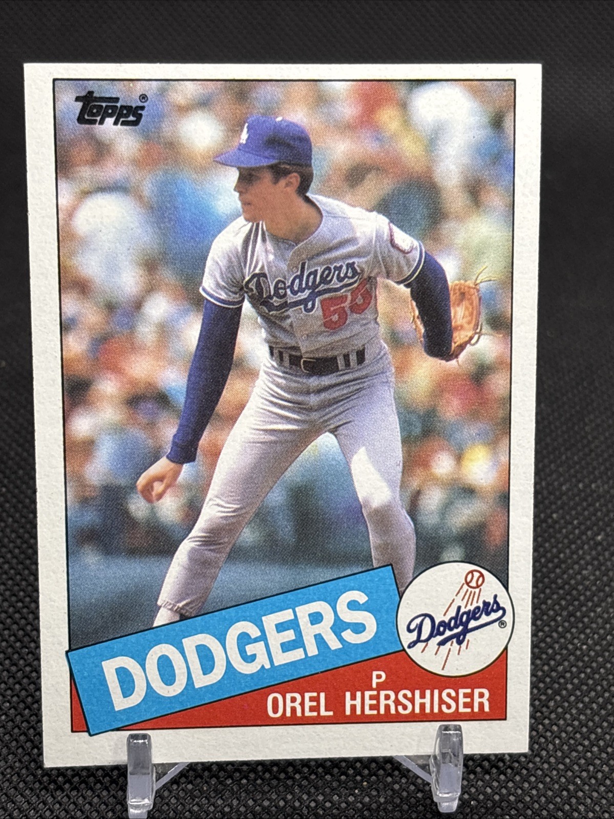 Orel Hershiser 1985 Topps Rookie RC #273 Los Angeles Dodgers