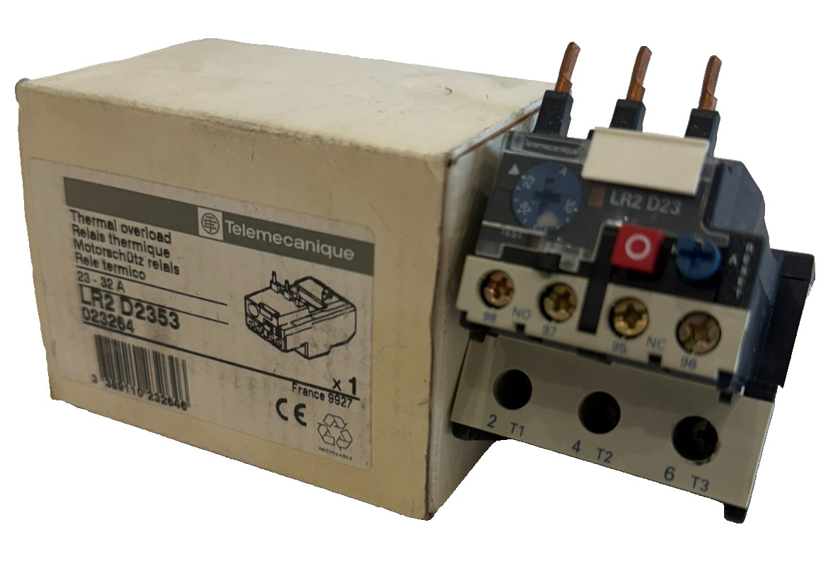 NEW TELEMECANIQUE LR2-D2353 THERMAL OVERLOAD RELAY LR2D2353