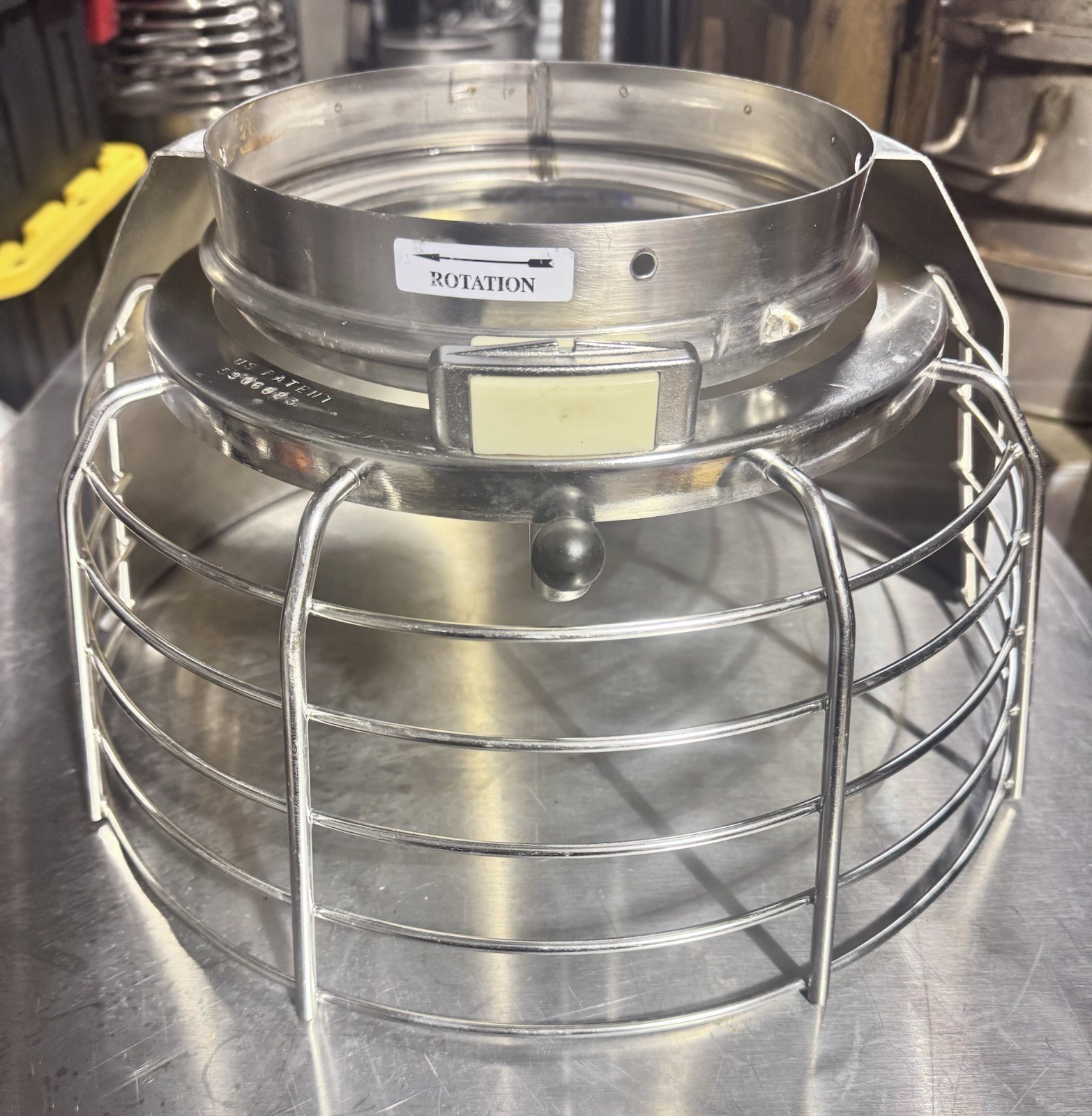 Hobart D300 30 Qt Mixer Complete Bowl Guard Assembly w/ Wire Cage Splash Guard