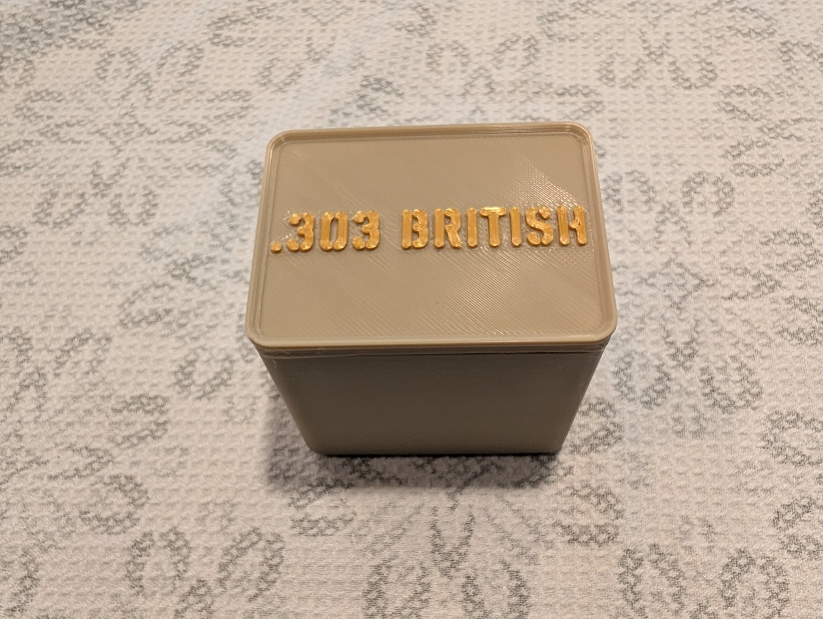 5 303 Enfield Stripper Clips with 25 Snap Caps and Custom British Clips Storage