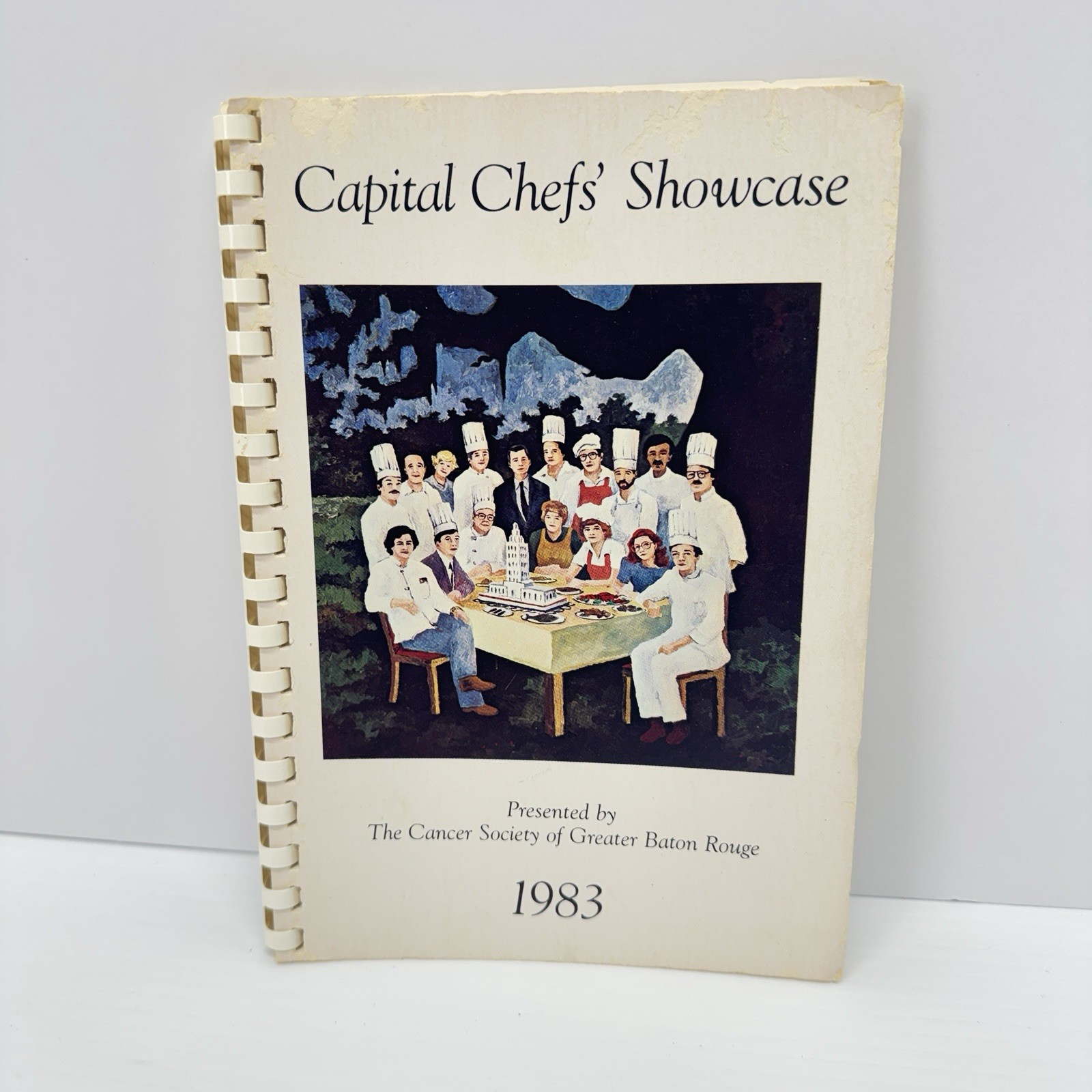 Vintage 1983 Capital Chefs’ Showcase Louisiana Celebrates Cookbook Cajun Recipes