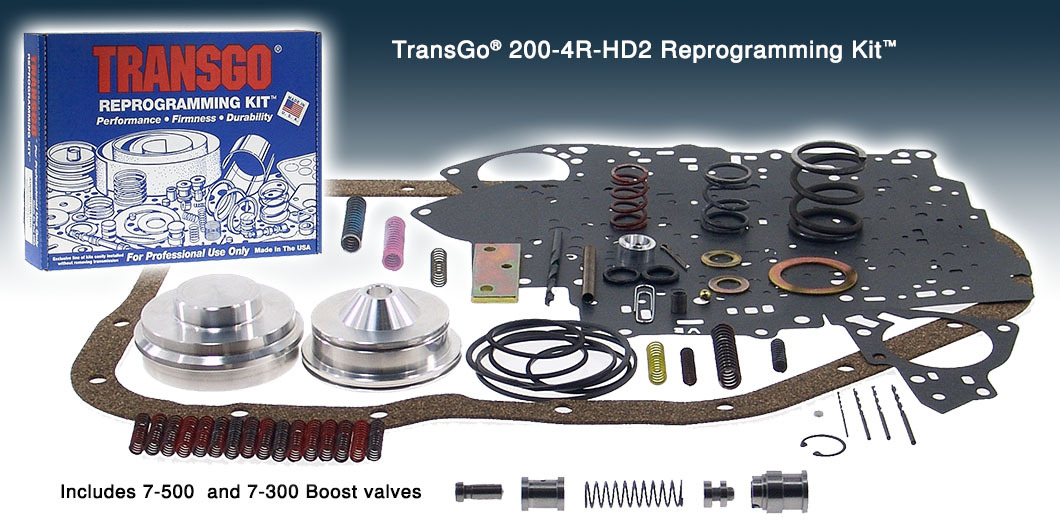 Transgo Reprogramming Kit  TH 200-4R Chevy, GMC, Buick  1981-On