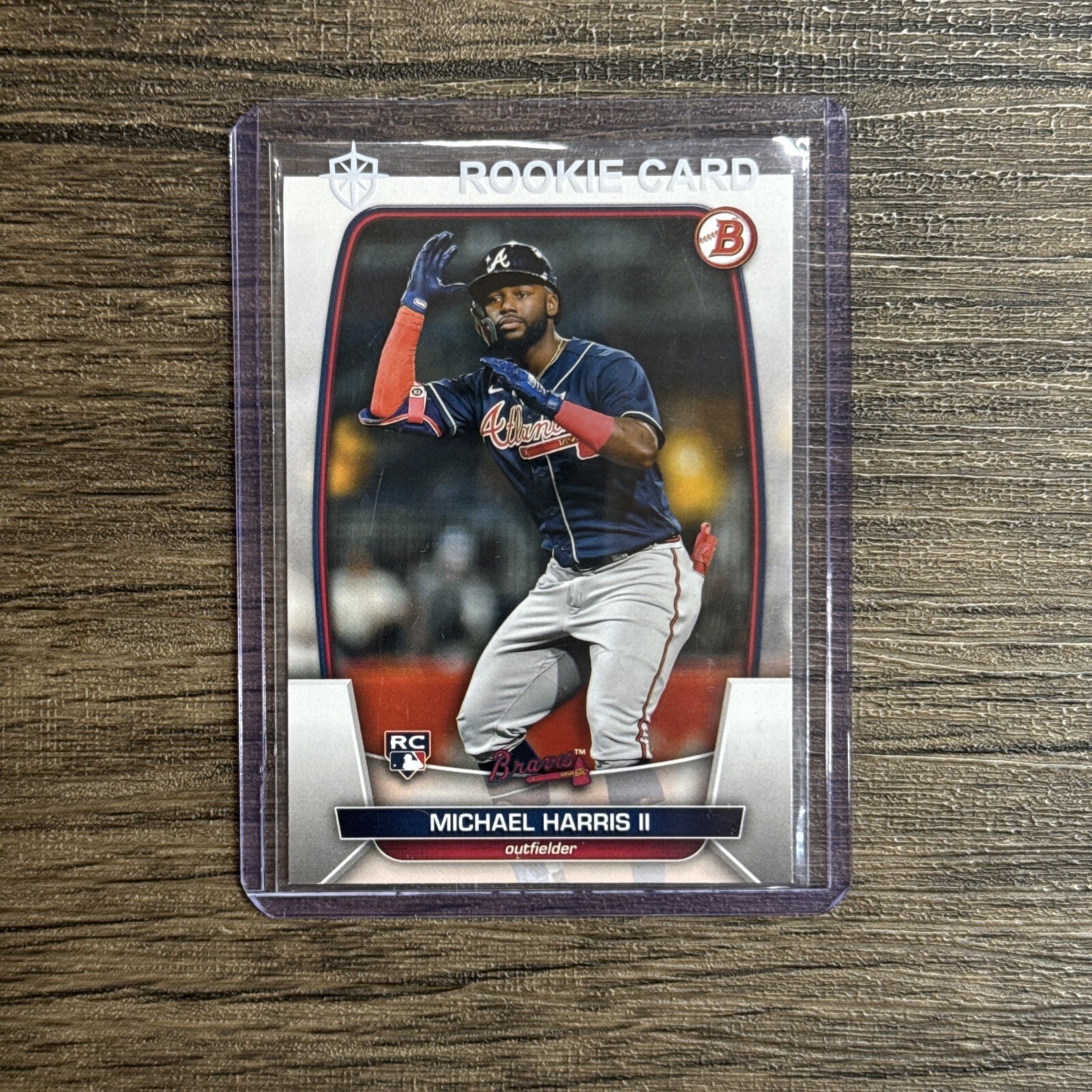 2023 Bowman MICHAEL HARRIS II ROOKIE CARD #76 RC Braves 2023 Bowman MICHAEL HARRIS II ROOKIE CARD #76 RC Braves