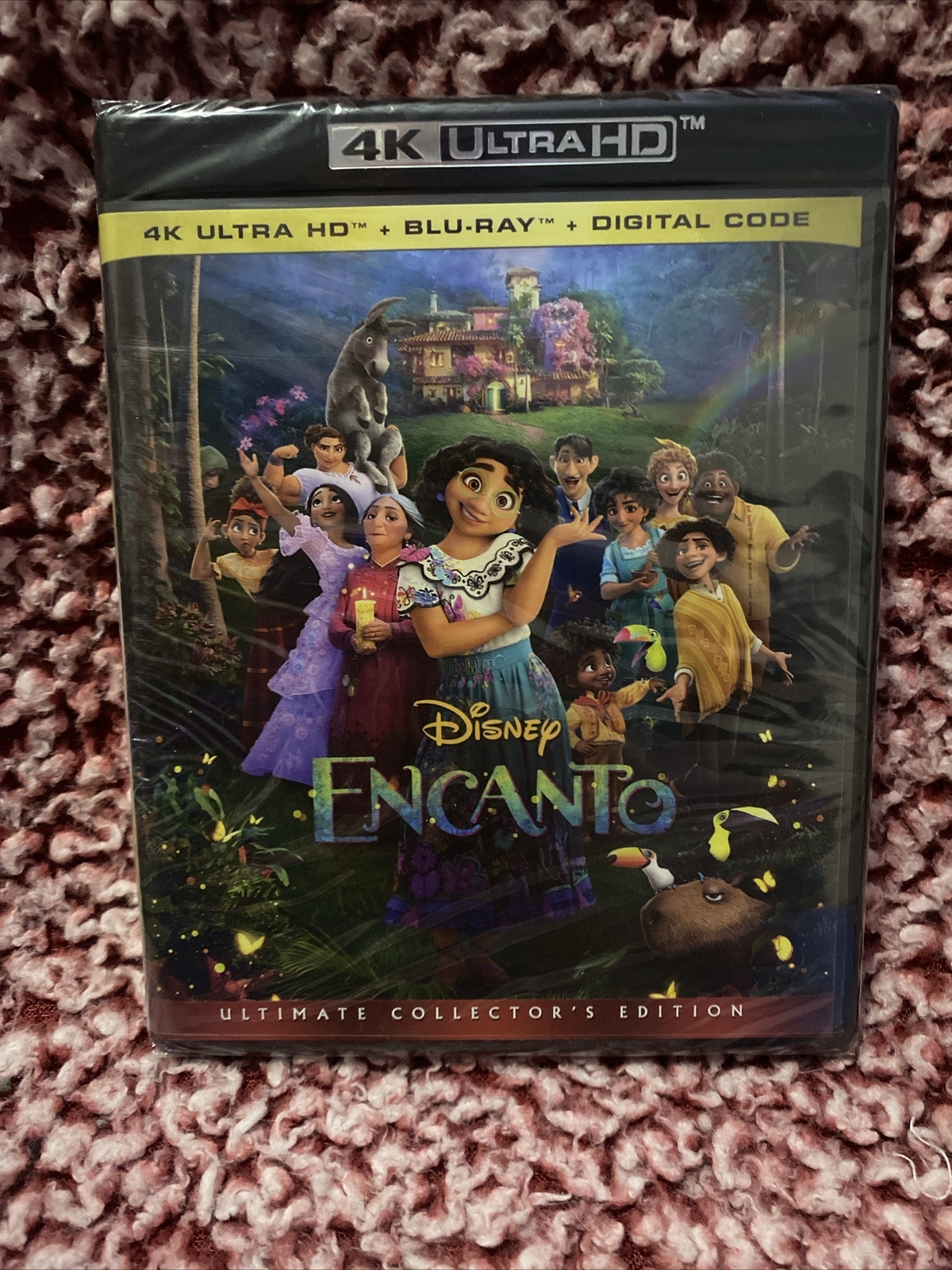 Disney ENCANTO 4k Ultra HD + Blu-Ray + Digital Collector\'s Edition New Sealed