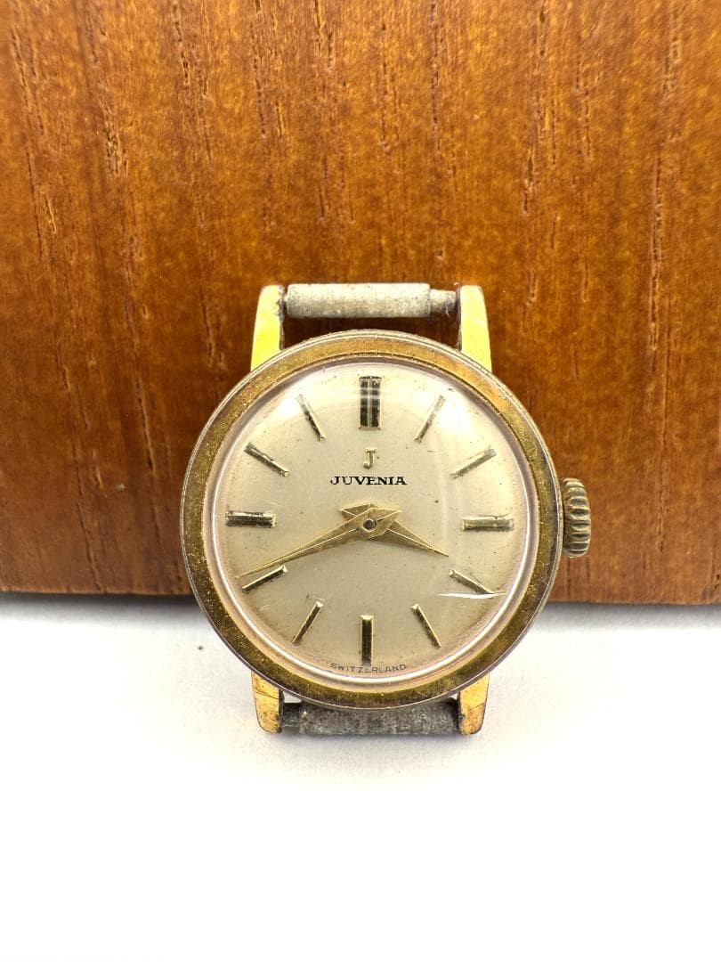 f1427 Face only JUVENIA Juvenia Hand-wound wristwatch Vintage