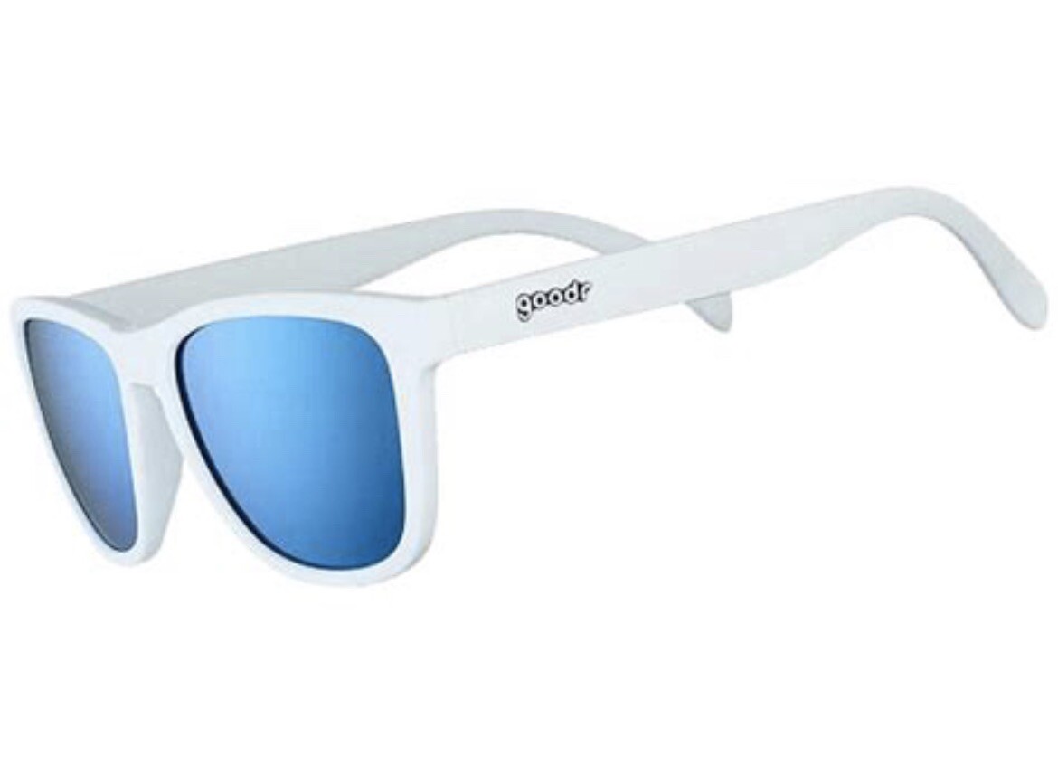 NIB Goodr No Slip No Bounce Athletic Running Marathon Sunglasses ICED BY YETIS