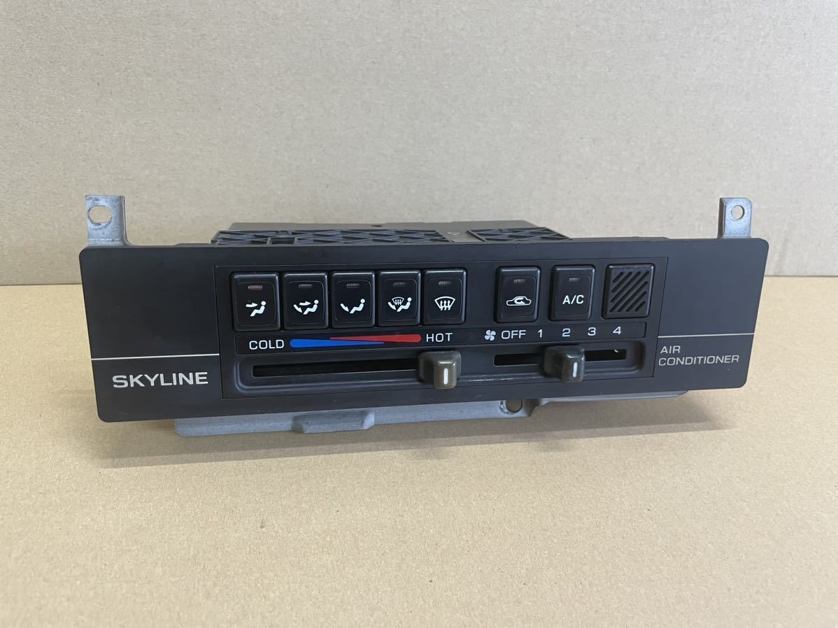 Operation confirmed Air conditioner switch heater control panel Manual