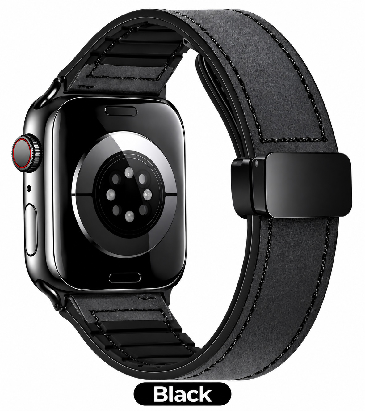 Leather Magnetic Watch Band for Apple Watch Ultra 49mm Series 10 9 8 7 SE USA