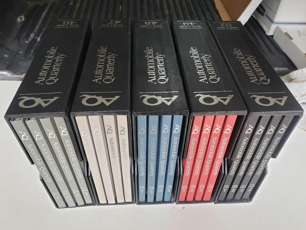 Automobile Quarterly Hardbacks - Complete - Volumes 1-52 - Including Index books Automobile Quarterly Hardbacks - Complete - Volumes 1-52 - Including Index books