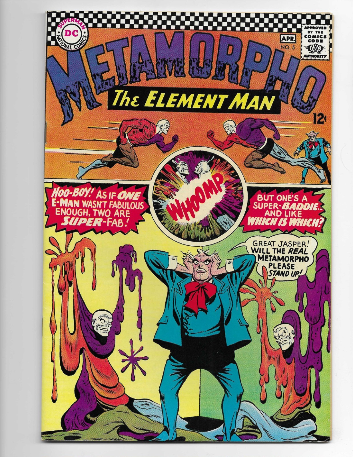 Metamorpho 5 1966 DC Comics F/VF 7.0 Sapphire Stagg Java Simon Stagg