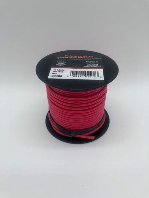 14 Gauge Primary Wire 100% Fine-Stranded Copper USA Made Lot NOT CCA
