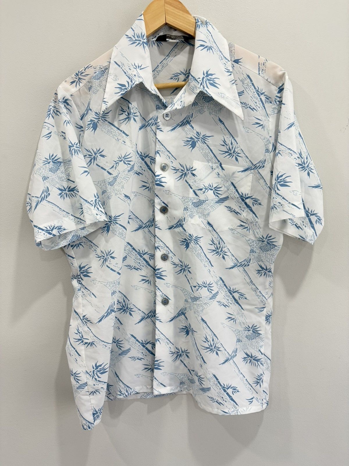 Vintage 70s Studio One Campus Camp Collar Shirt button up