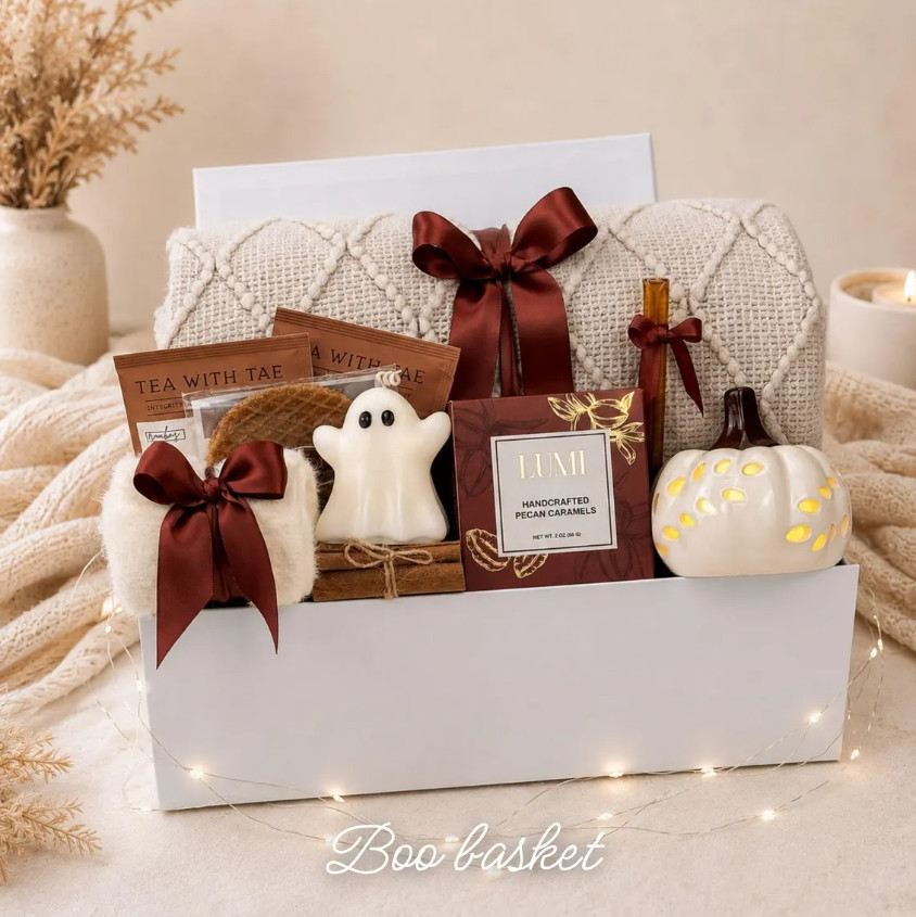 Halloween Gift Box - Boo Basket, Spooky Season Gift, You\'ve Been Booed Gift Halloween Gift Box - Boo Basket, Spooky Season Gift, You\'ve Been Booed Gift