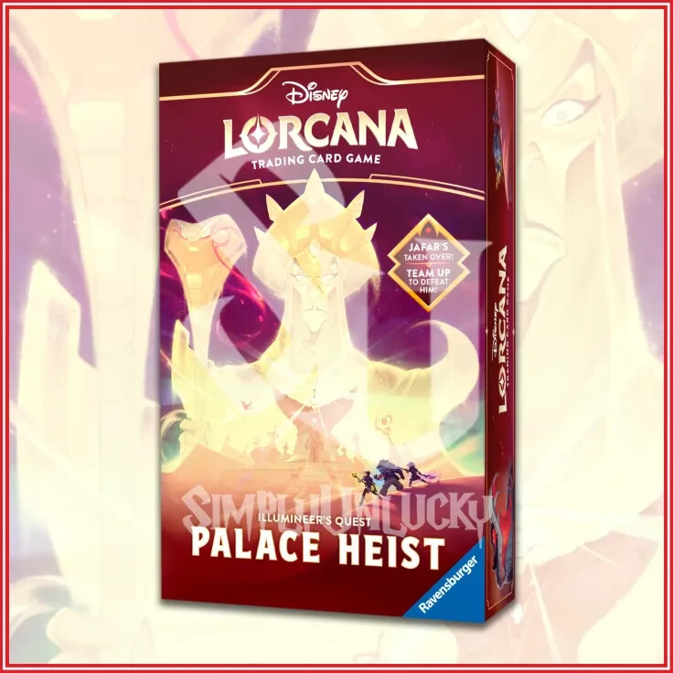Disney Lorcana TCG TCG Reign of Jafar Illumineer's Quest Palace Heist IN STOCK
