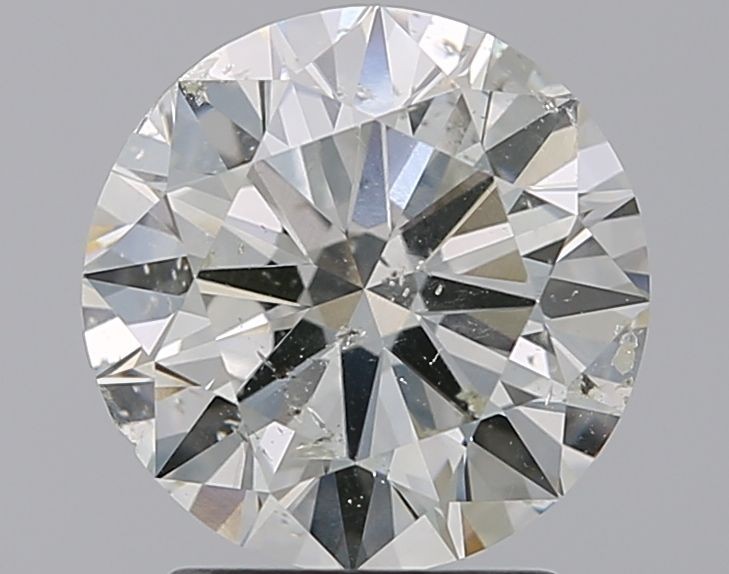 Round 1.99 CT Certificate AGI Natural Mined Diamond Loose I color SI1 clarity