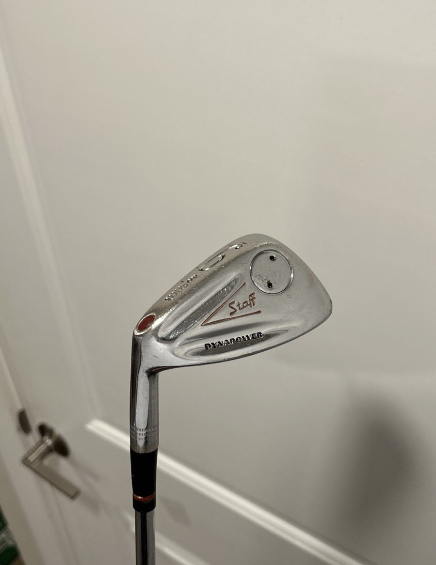 Rare 1973-1975 Wilson Staff Dynapower Forged 9 Iron Steel Shaft LH Rare 1973-1975 Wilson Staff Dynapower Forged 9 Iron Steel Shaft LH