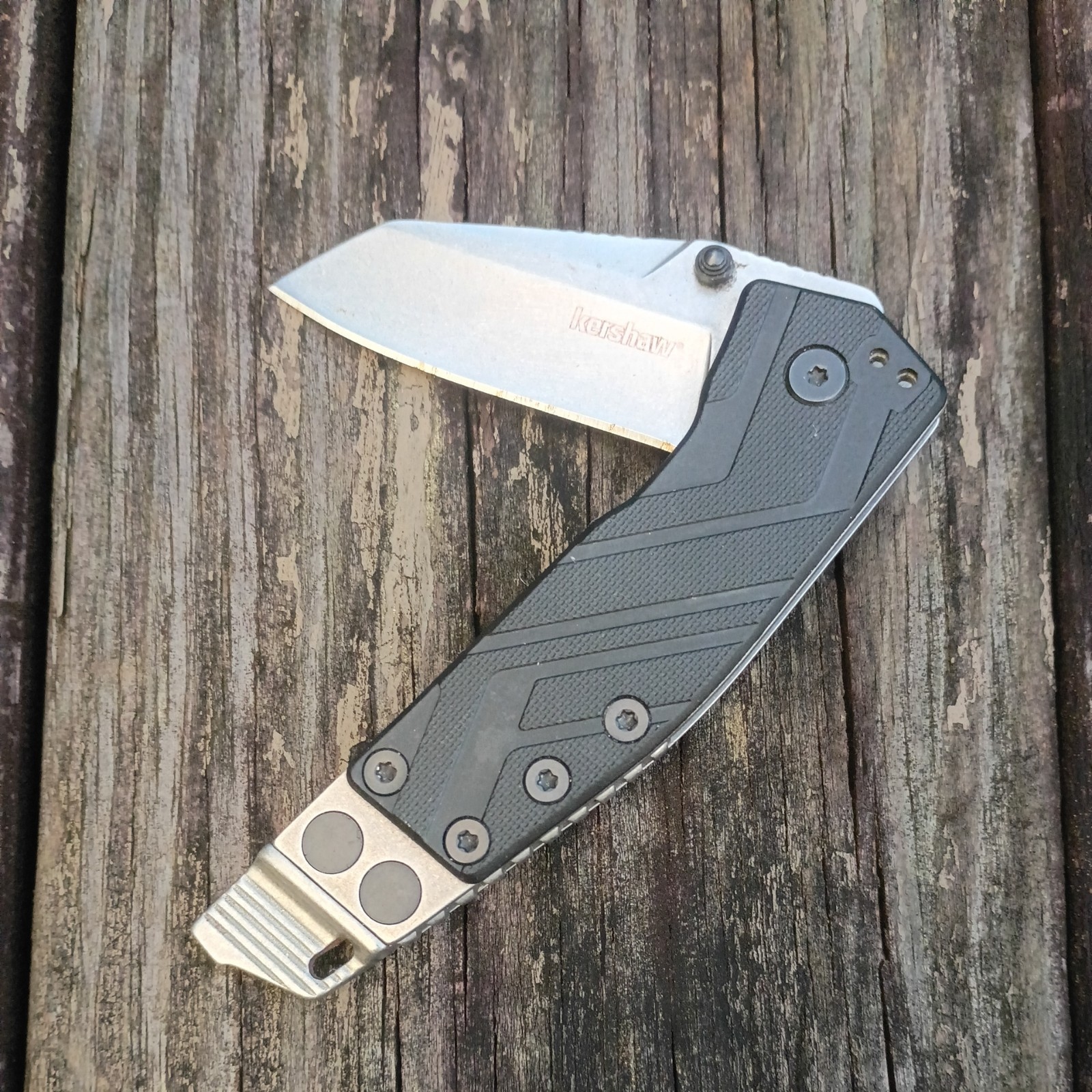 Rare Vintage Kershaw 1945 Barge Pocket Knife Rare Vintage Kershaw 1945 Barge Pocket Knife