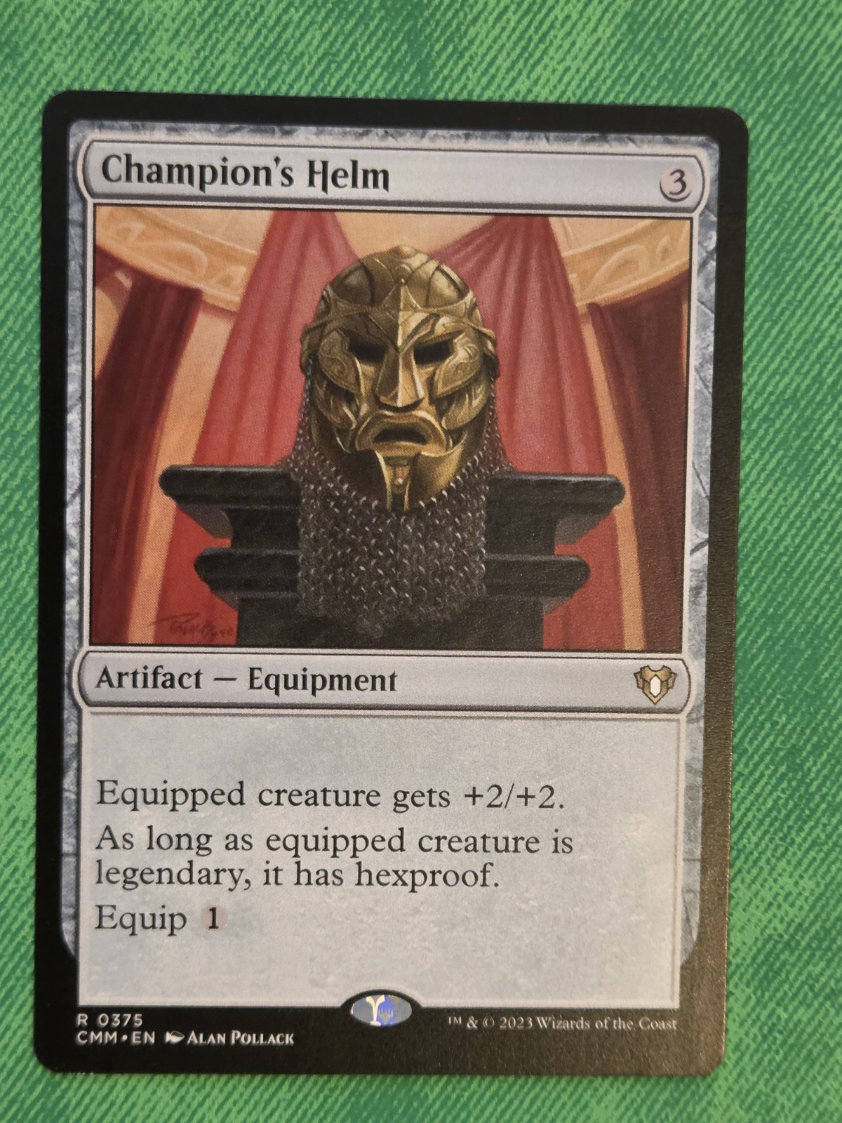 Champion's Helm Commander Masters Regular NM Champion's Helm Commander Masters Regular NM