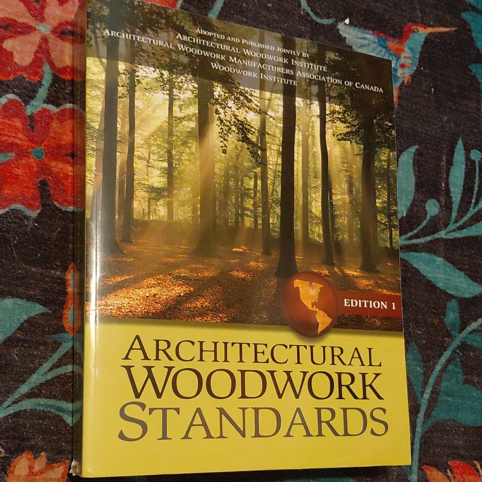 Architectural Woodwork Standards 1st Edition 2009 Book w/ CD AWI/AWMAC
