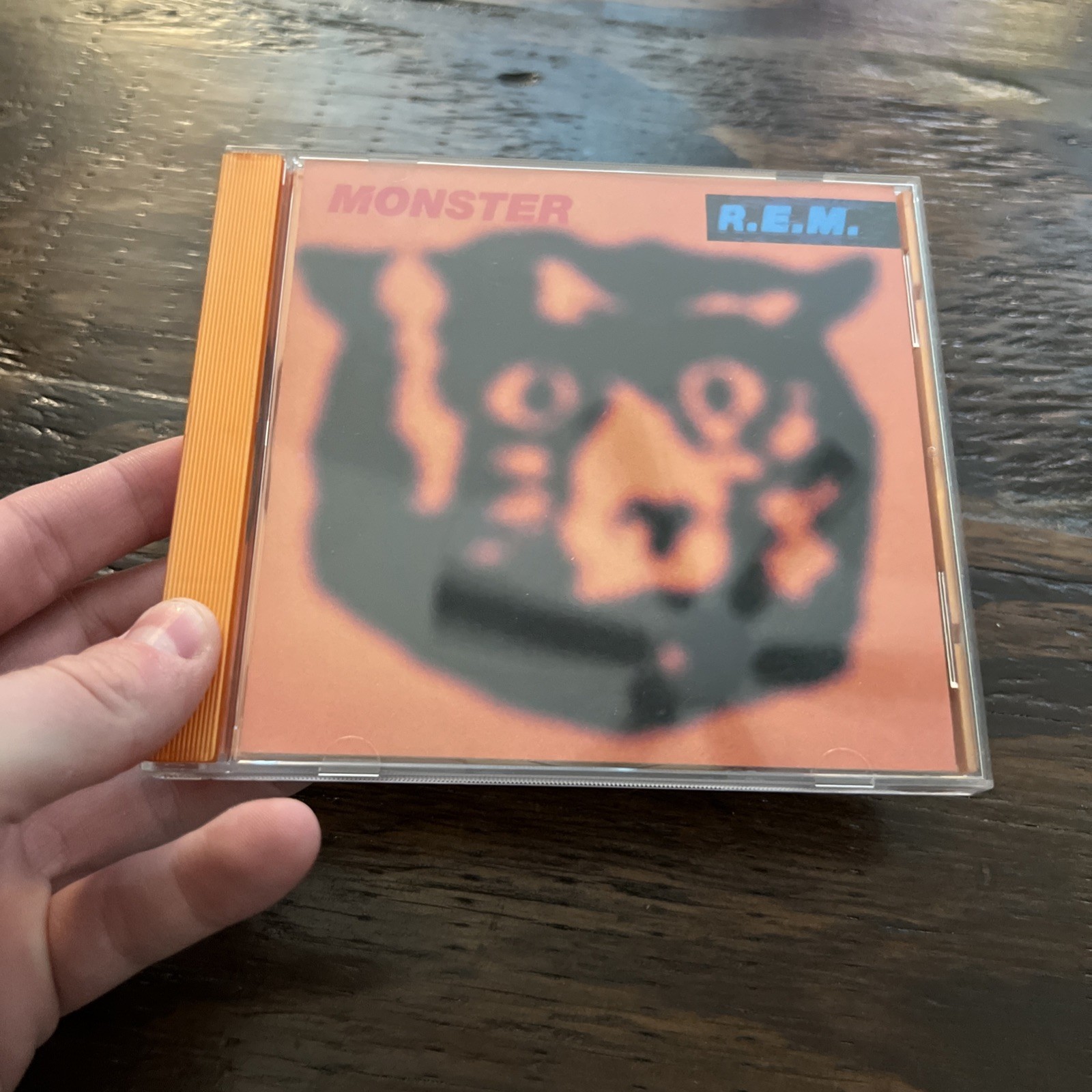 R.E.M. REM Monster CD 1994 1st US Edition Orange Tray