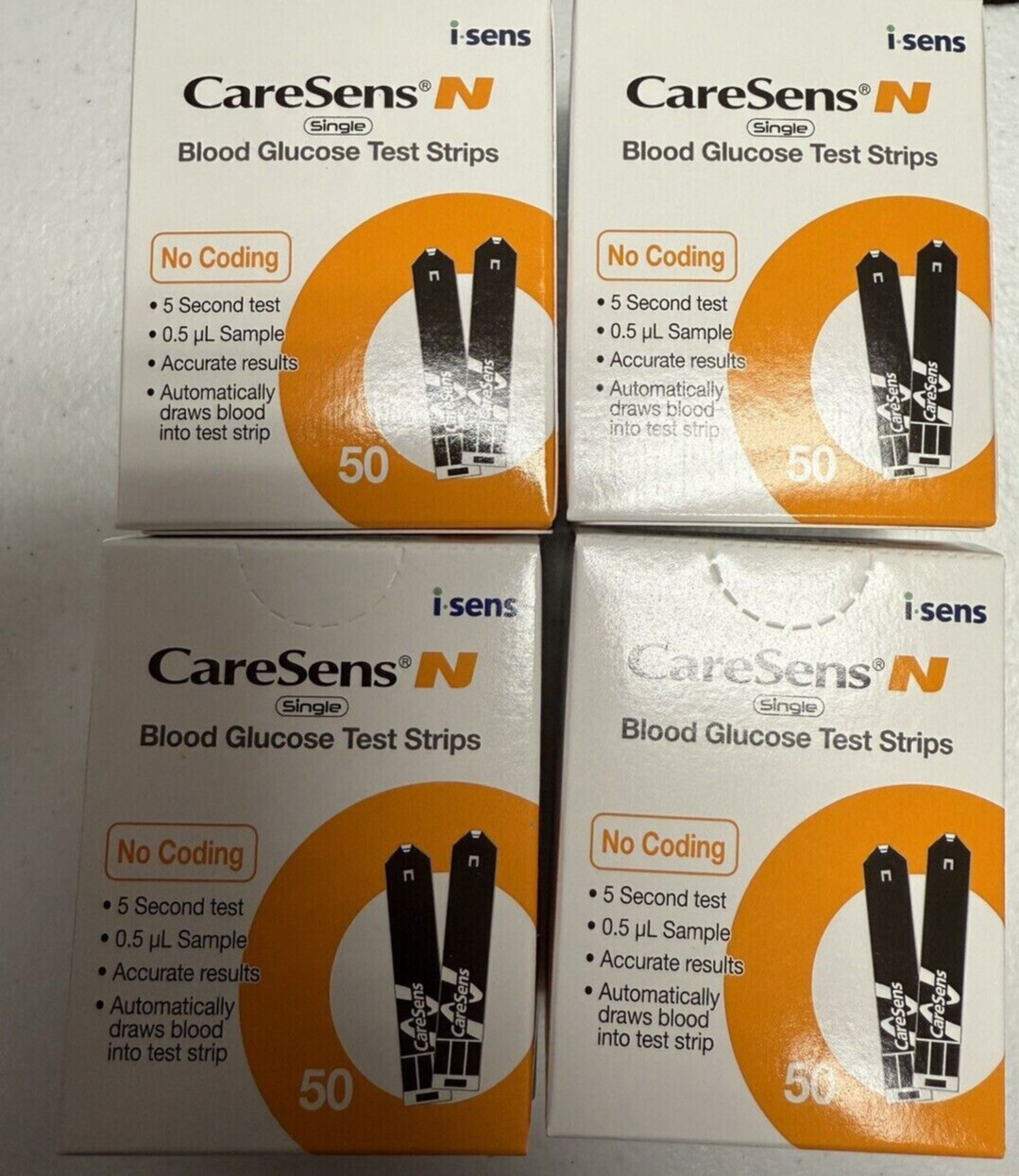 CareSens N Blood Glucose Test Strips 200 ct exp2028