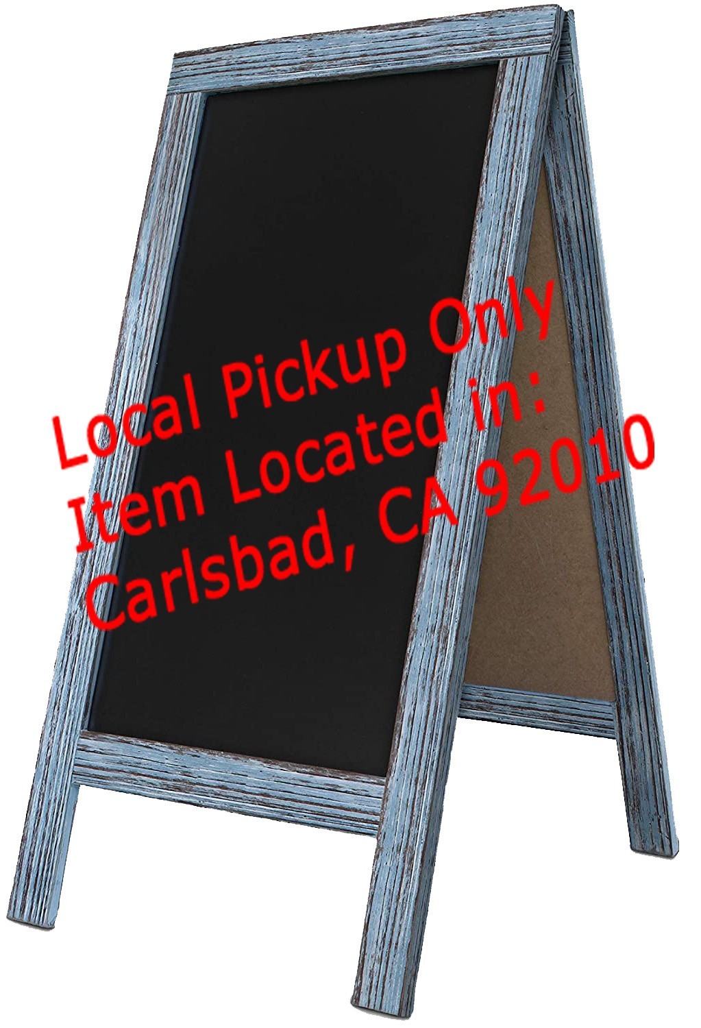 Tektrum Vintage Wood Magnetic Sidewalk Chalkboard Sign Board 20\