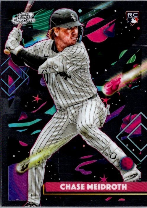 2025 Topps Cosmic Chrome Chase Meidroth #12 RC Chicago White Sox Baseball 2025 Topps Cosmic Chrome Chase Meidroth #12 RC Chicago White Sox Baseball