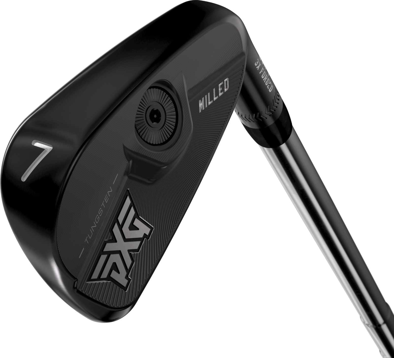 PXG 0317T Black Iron Set 3-GW RH - Stiff Flex - Value Condition