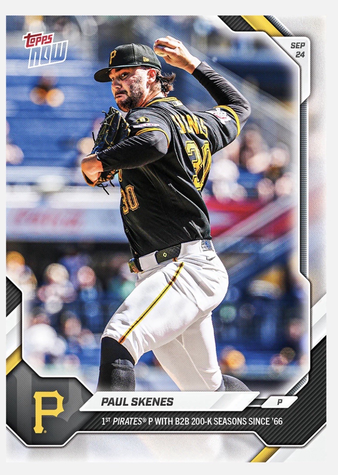 Paul Skenes - 2026 MLB Topps NOW Card 714 *PRESALE* Paul Skenes - 2026 MLB Topps NOW Card 714 *PRESALE*