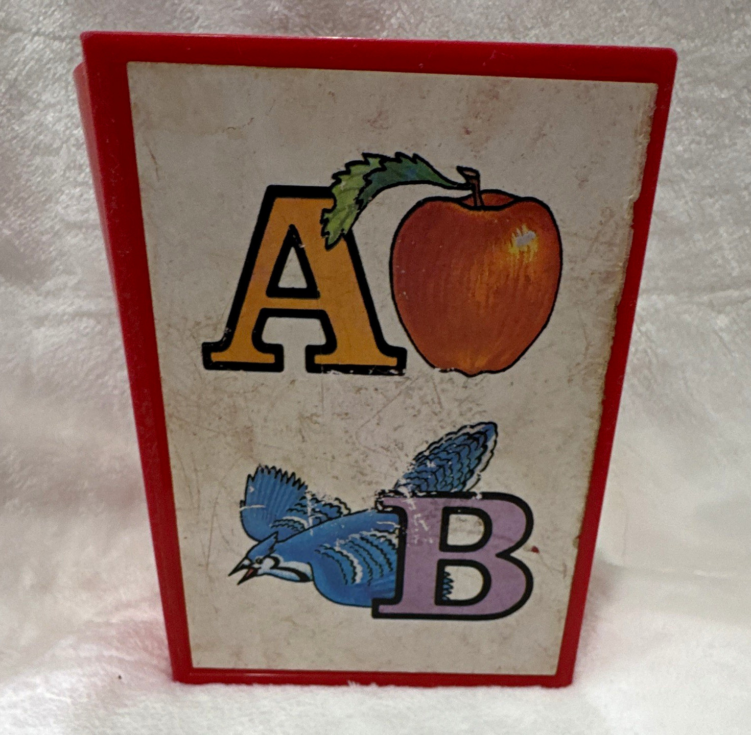 Tuppertoys Vintage Alphabet Letter & Picture Learning Toy Flip Cards Set 1987 Tuppertoys Vintage Alphabet Letter & Picture Learning Toy Flip Cards Set 1987