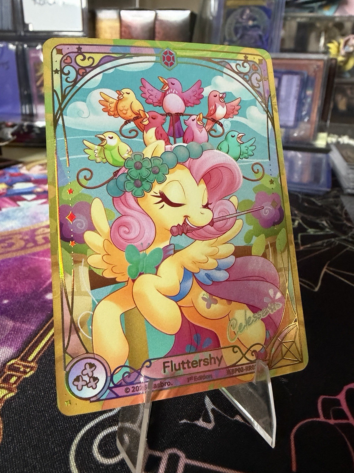 My Little Pony Fluttershy Nightmare Night Shining Ruby Rare ※BP03-RR02 Grail My Little Pony Fluttershy Nightmare Night Shining Ruby Rare ※BP03-RR02 Grail